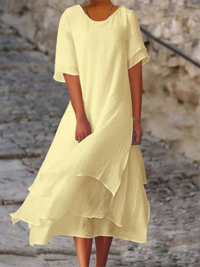 Hermine - Elegant Layered Dress