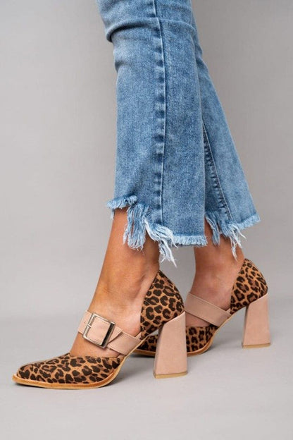 Tessia - Stylish Leopard Heels