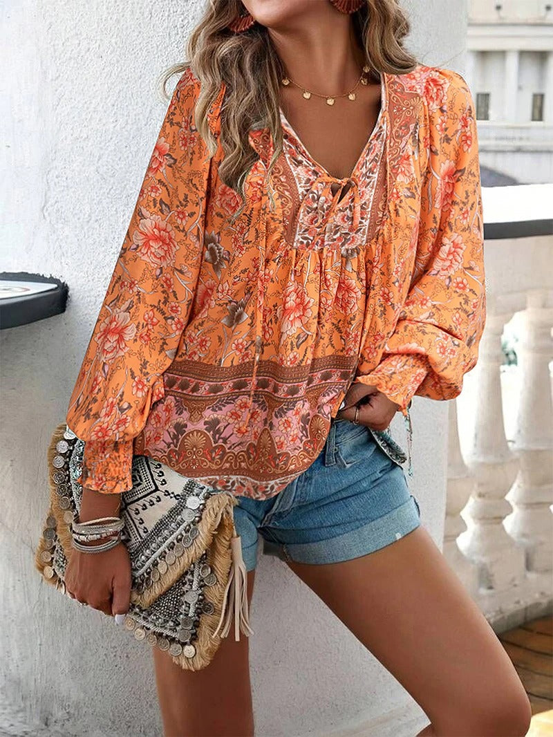 Luma - Summer Floral Top