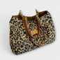 Lily  - Leopard Canvas Tote