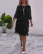 Tilly - Polka Dot Layered Dress