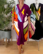 Rianna - Abstract Print Dress