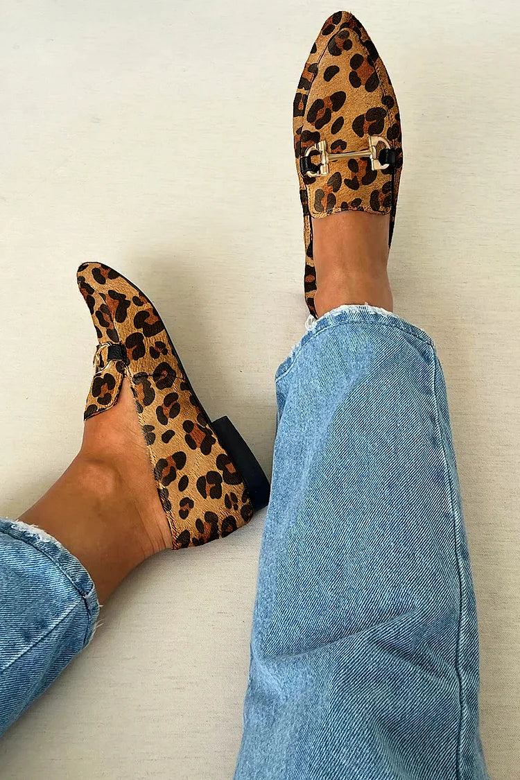 Eliana | Loafer With Metallic Detail