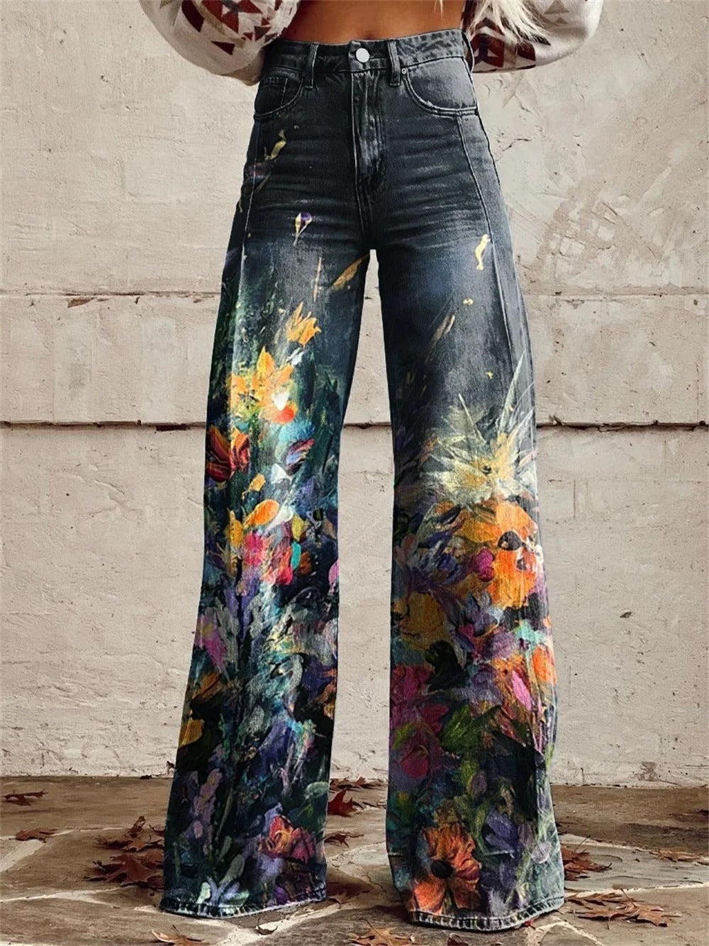 Brooklyn™ - High Waisted Wide Leg Trousers