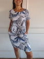 Ysella - Casual Printed Dress