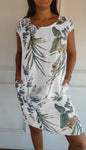 Ysella - Casual Printed Dress