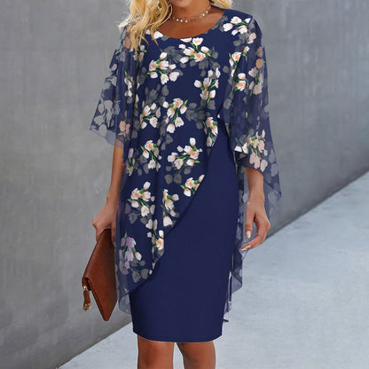 Tiana - Printed Elegant Dress