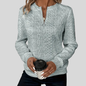 Borelina™ | Cable Knit Zip Sweater