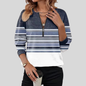 Wanelle™ | Cable Knit Zip Sweater