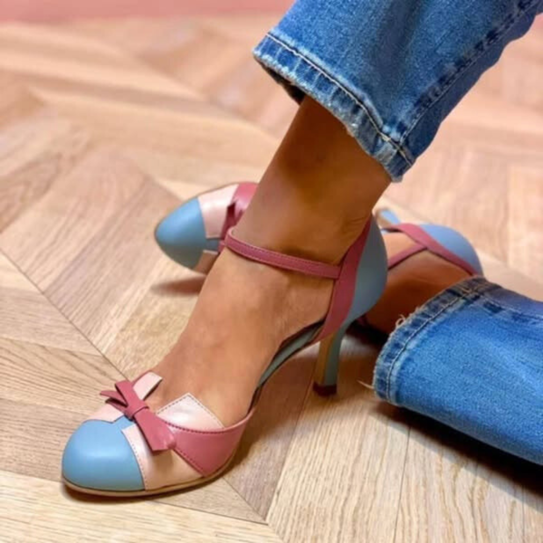 Chloe | Colourblock Heel Pumps