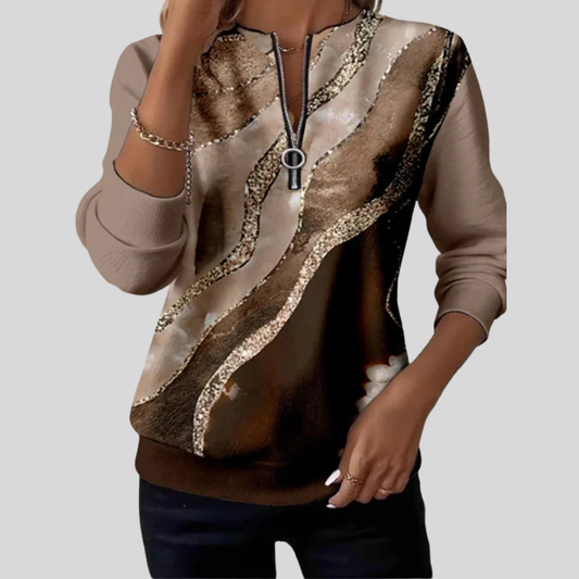 Willa™ | Vintage Print Sweatshirt