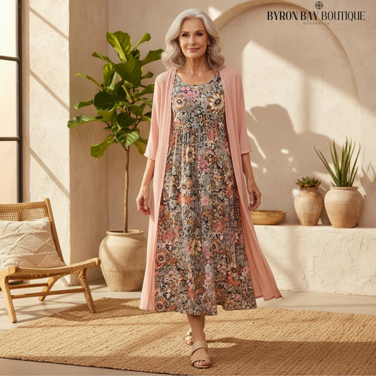 Essie - Floral Boho Dress