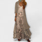 Clara | Elegant Maxi Dress Two-Piece Set