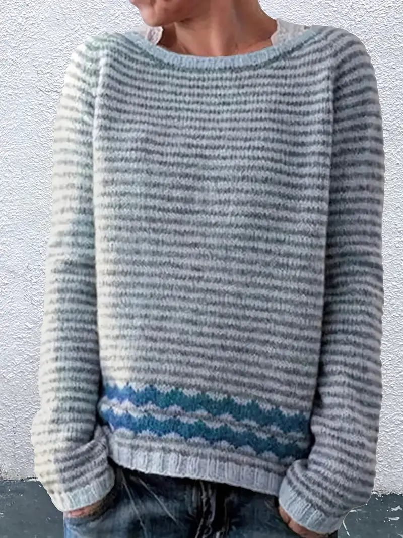 Claire | Cozy Striped Sweater