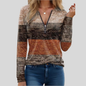 Arelina™ | Cable Knit Zip Sweater