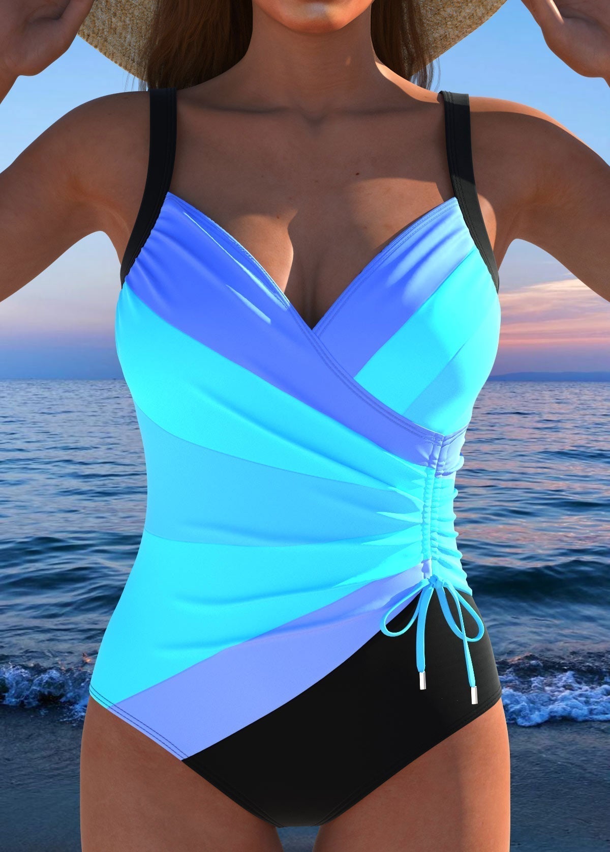 Dakota | Flattering One-Piece Swimsuit with Colourful Print