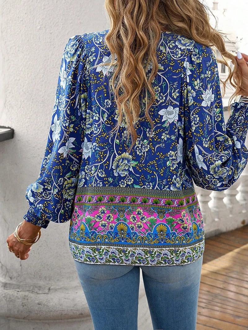 Luma - Summer Floral Top