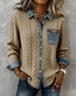 Juliane | Denim Patchwork Shirt