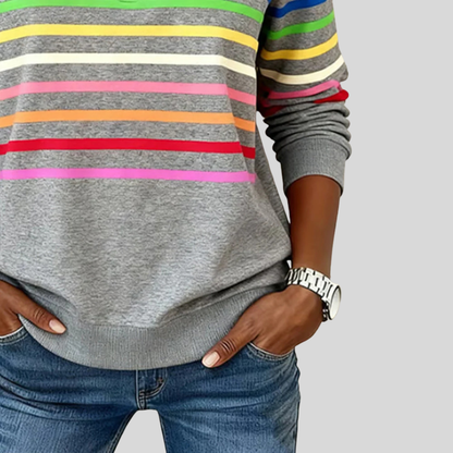Horelle™ | Colourful Striped Sweater