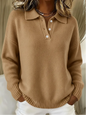 Olivia | Knit Polo Sweater