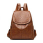 Ellie - Secure Leather Backpack