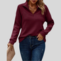 Liory™ | Textured Quarter Zip Pullover