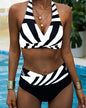Annette - Striped Two-Piece Swimsuit