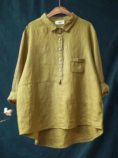 Elvie Linen Blouse