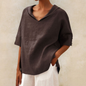Mireina - Casual Loose-Fit Blouse
