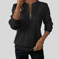 Borelina™ | Cable Knit Zip Sweater