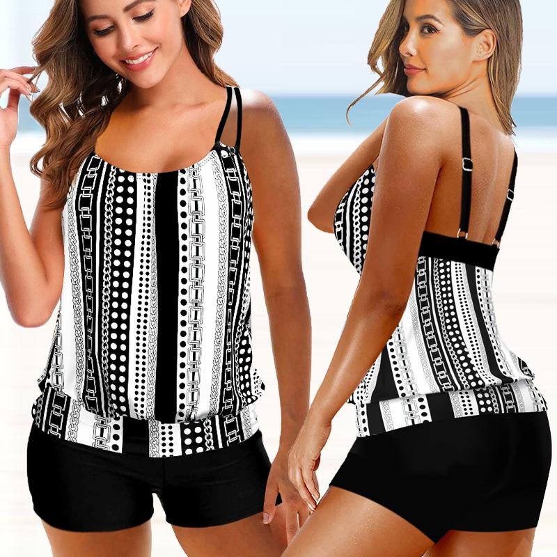 Hallie | Printed Two-Piece Swimsuits