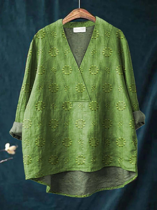 Cara Linen Blouse