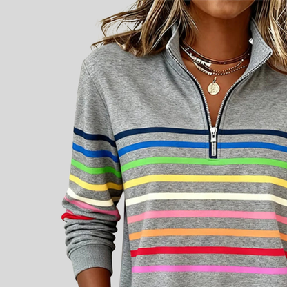 Horelle™ | Colourful Striped Sweater