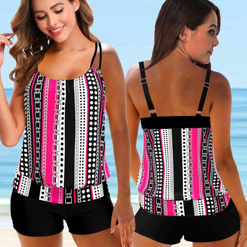 Hallie | Printed Two-Piece Swimsuits