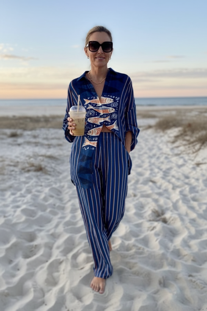 Zairine Linen Set