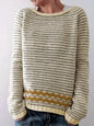 Claire | Cozy Striped Sweater
