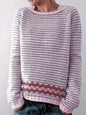 Claire | Cozy Striped Sweater