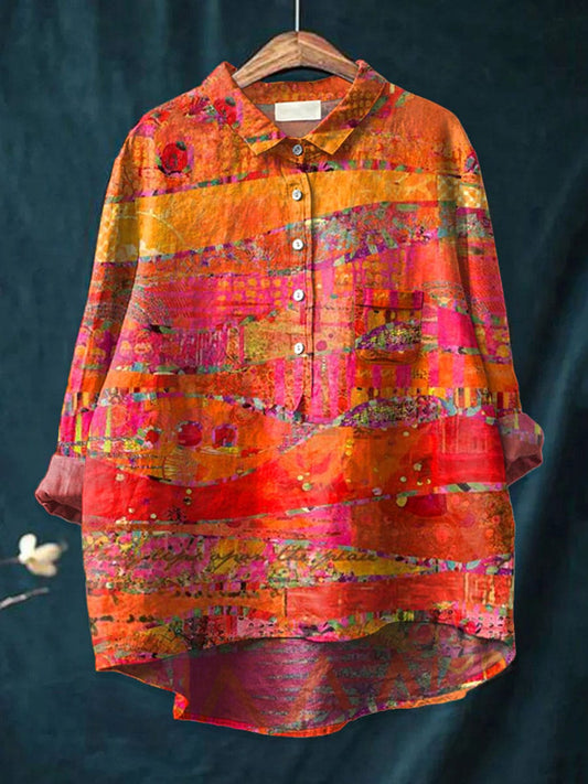 Catherine Linen Blouse