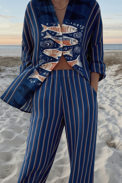 Zairine Linen Set