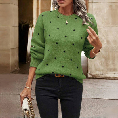 Nina | Textured Knitted Sweater
