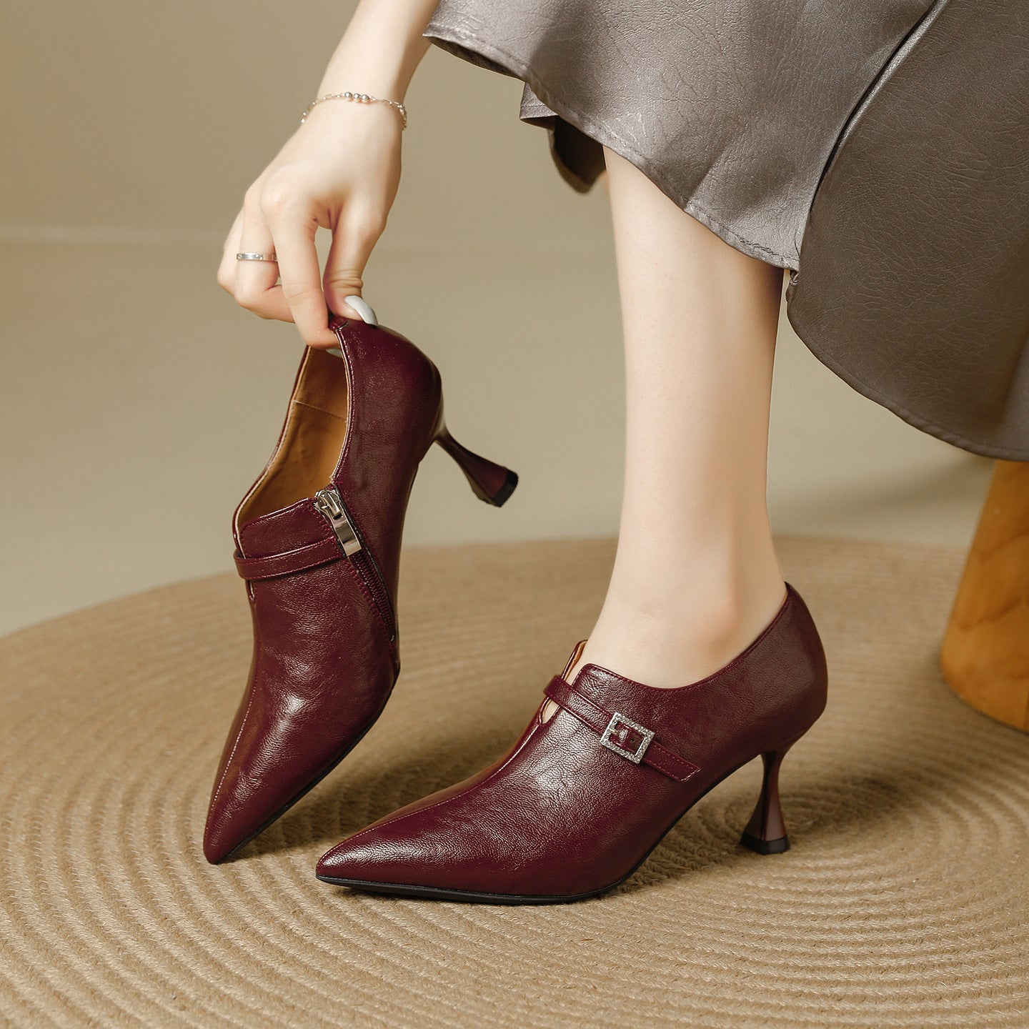 Corvelle Deep-V Cut Pumps