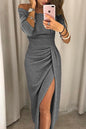 Lunori™ | Sparkling Long Dress Elisa