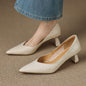Riva Sculpted Leather Pumps