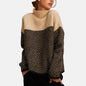 Monique | Patterned Turtleneck Sweater