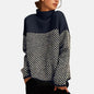Monique | Patterned Turtleneck Sweater