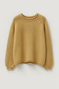 Vesna | Soft Round-Neck Knit Sweater With Shoulder Detail