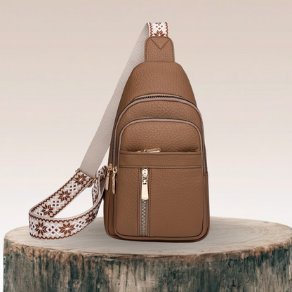 Hazel Vintage Chest Crossbody Bag