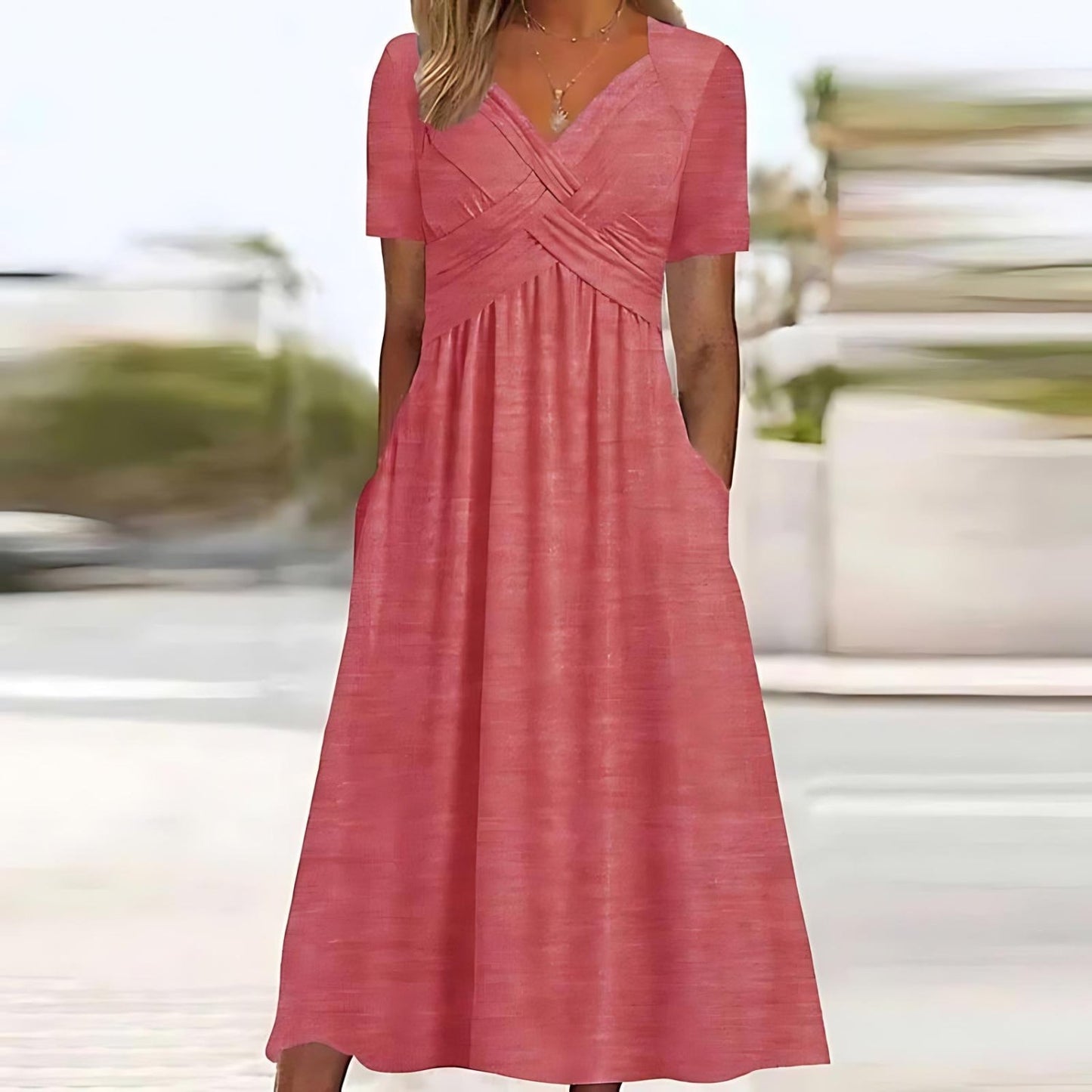 Sacha - Casual Elegance Midi Dress