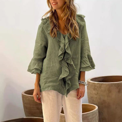 Loralei - Stylish Ruffled Blouse