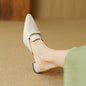 Marloe Pointed Leather Mules